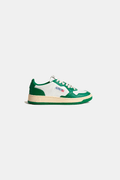 Sneakers Autry Aulmwb03 Medalist Low Man Cuir/Leat Blanc/Vert