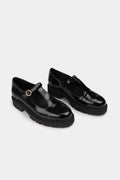 Eleonore Mary Janes - Patent Black