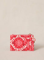 Tarjetero Textil Elmo - Frida Rojo