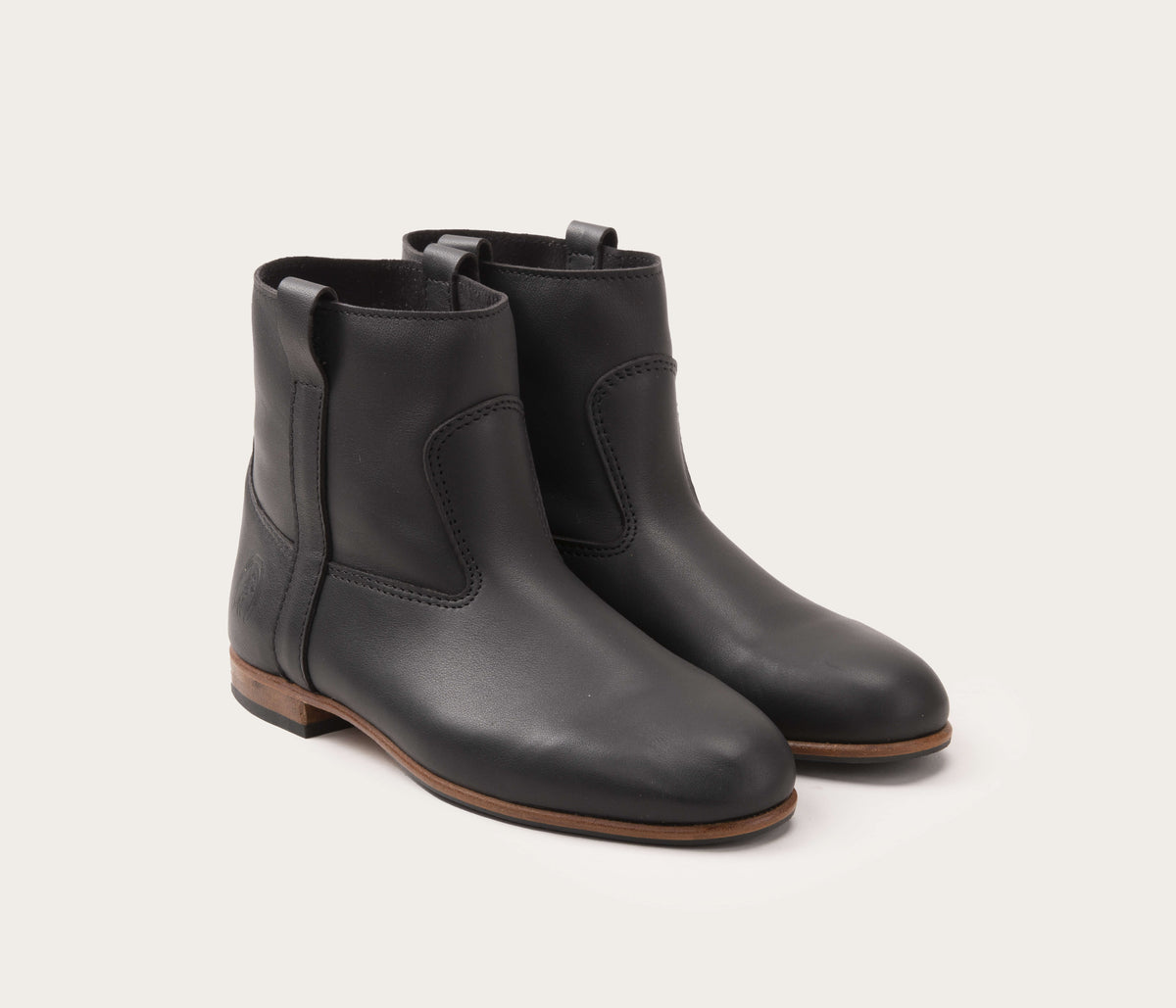 Bottines Elsa - Souple Noir - Femme