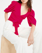 Claudie Pierlot - Top - Bambiniflou - Fuchsia