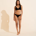 Valentine Bikini Top Black