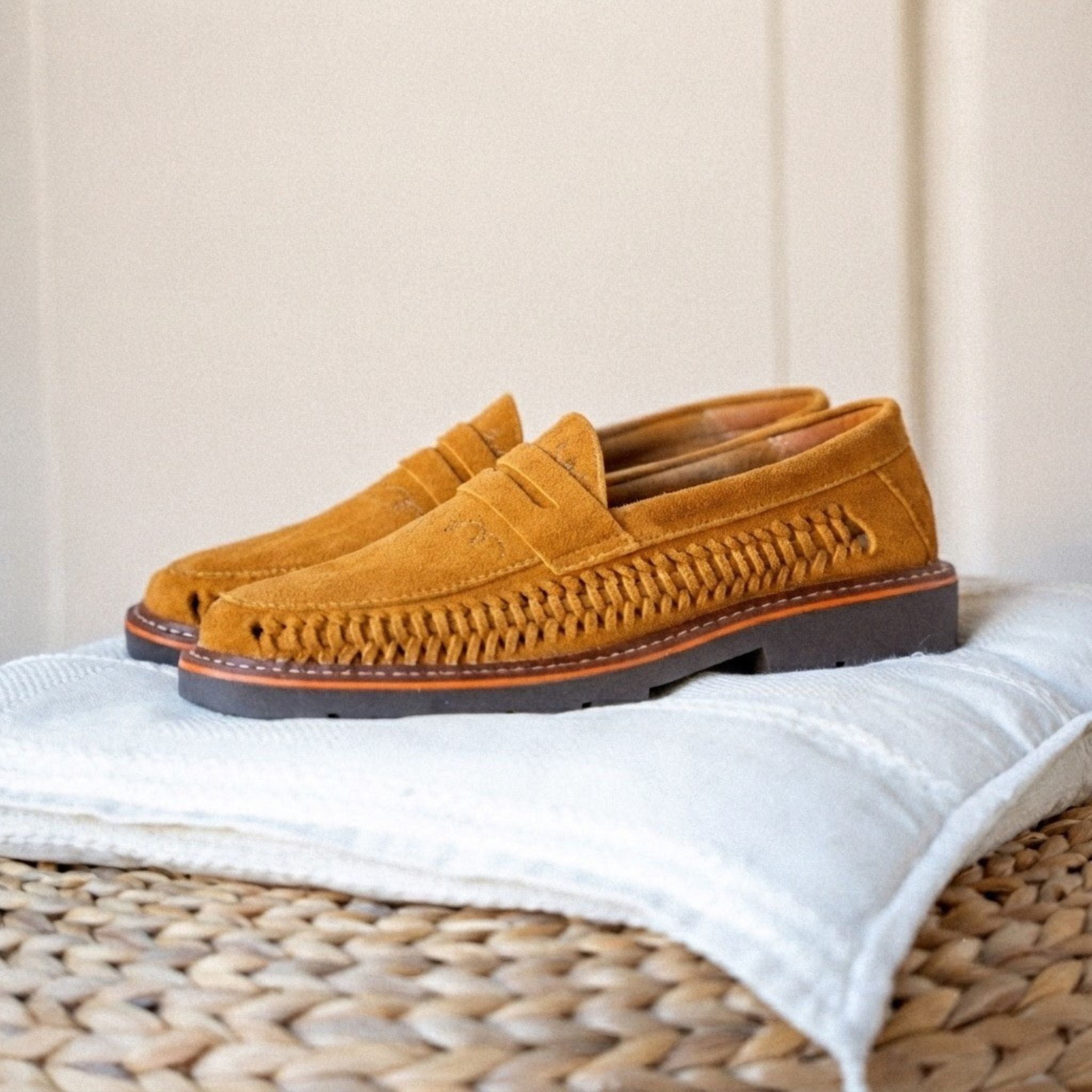 Ernesto Loafers - Ocher Suede
