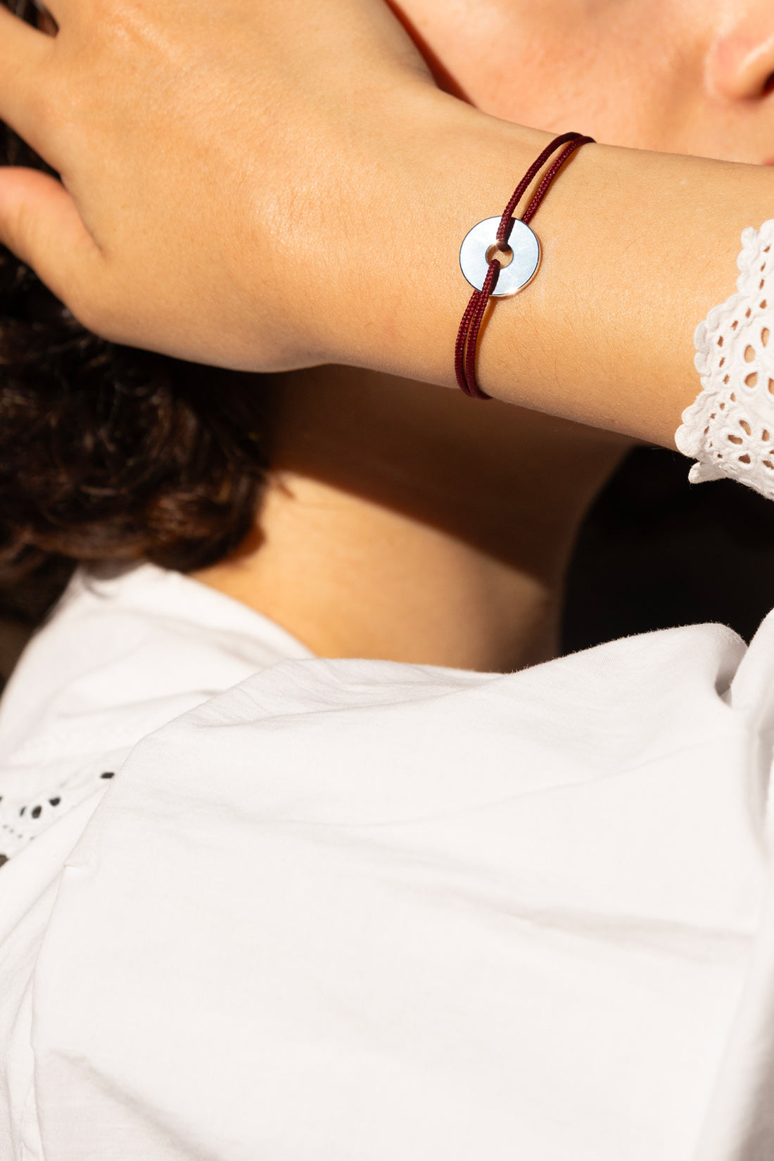 Bracelet Lagos - Bleu Marine Pailleté