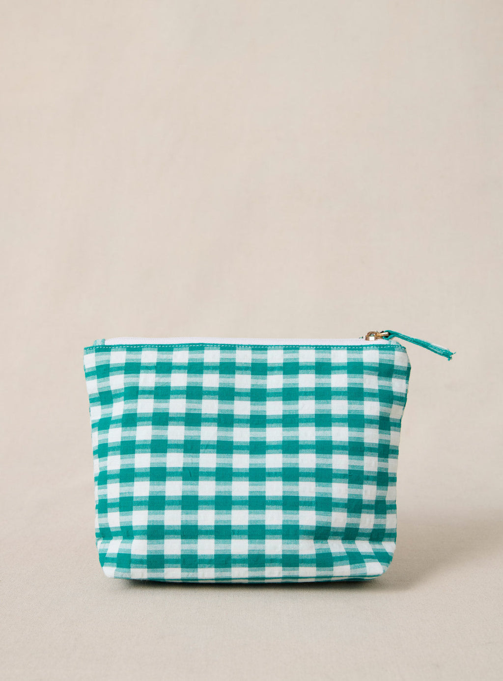 Eva clutch - Emerald gingham