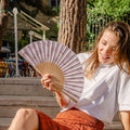Riviera - Fan - Birch Wood - Lilac