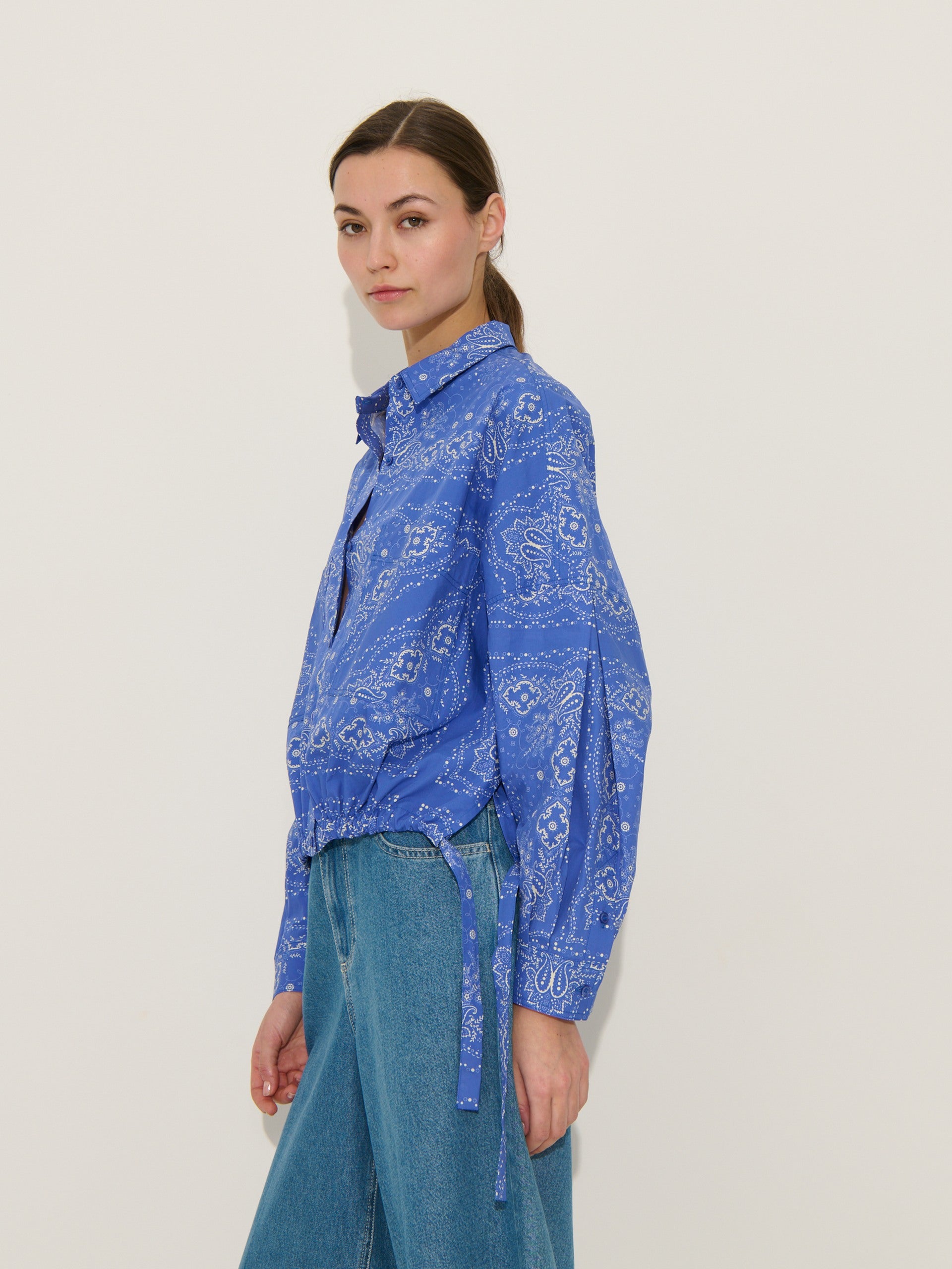 Chemise Paige - Bleu