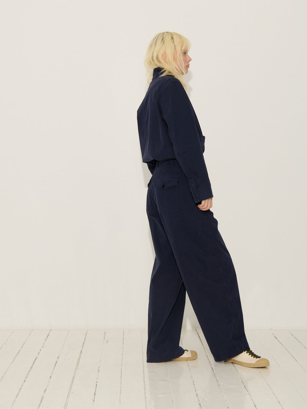 Perine Pants - Midnight Blue