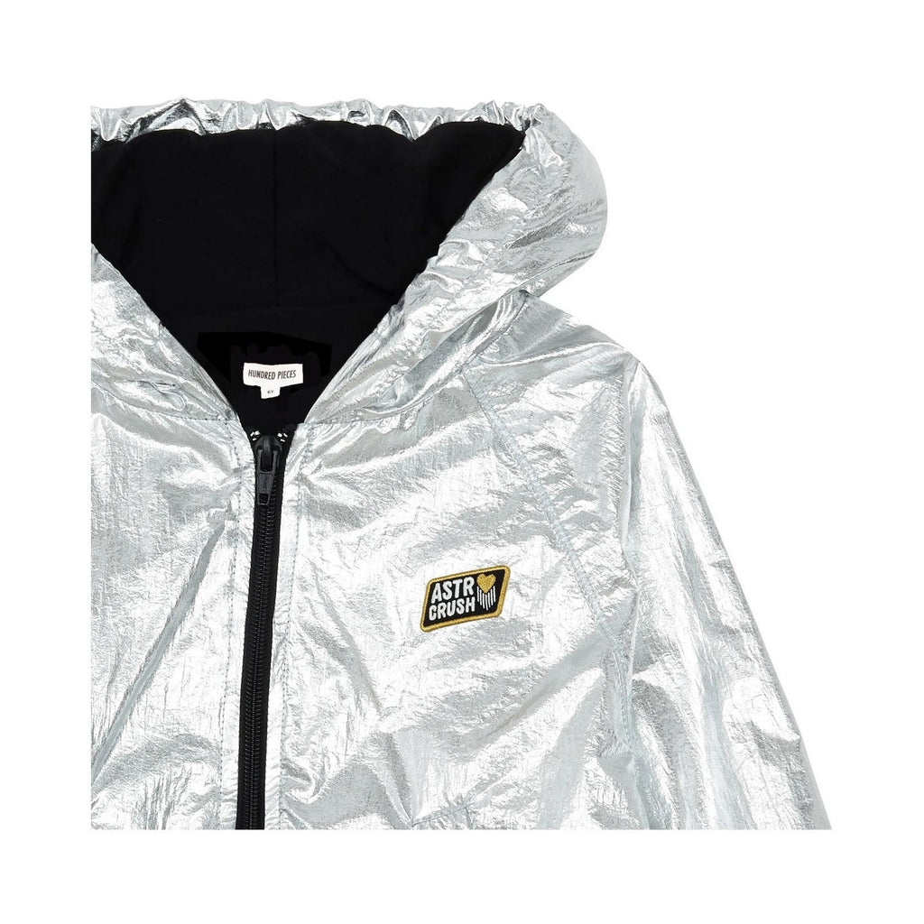 Veste Zippée Shiny - Argenté - Fille