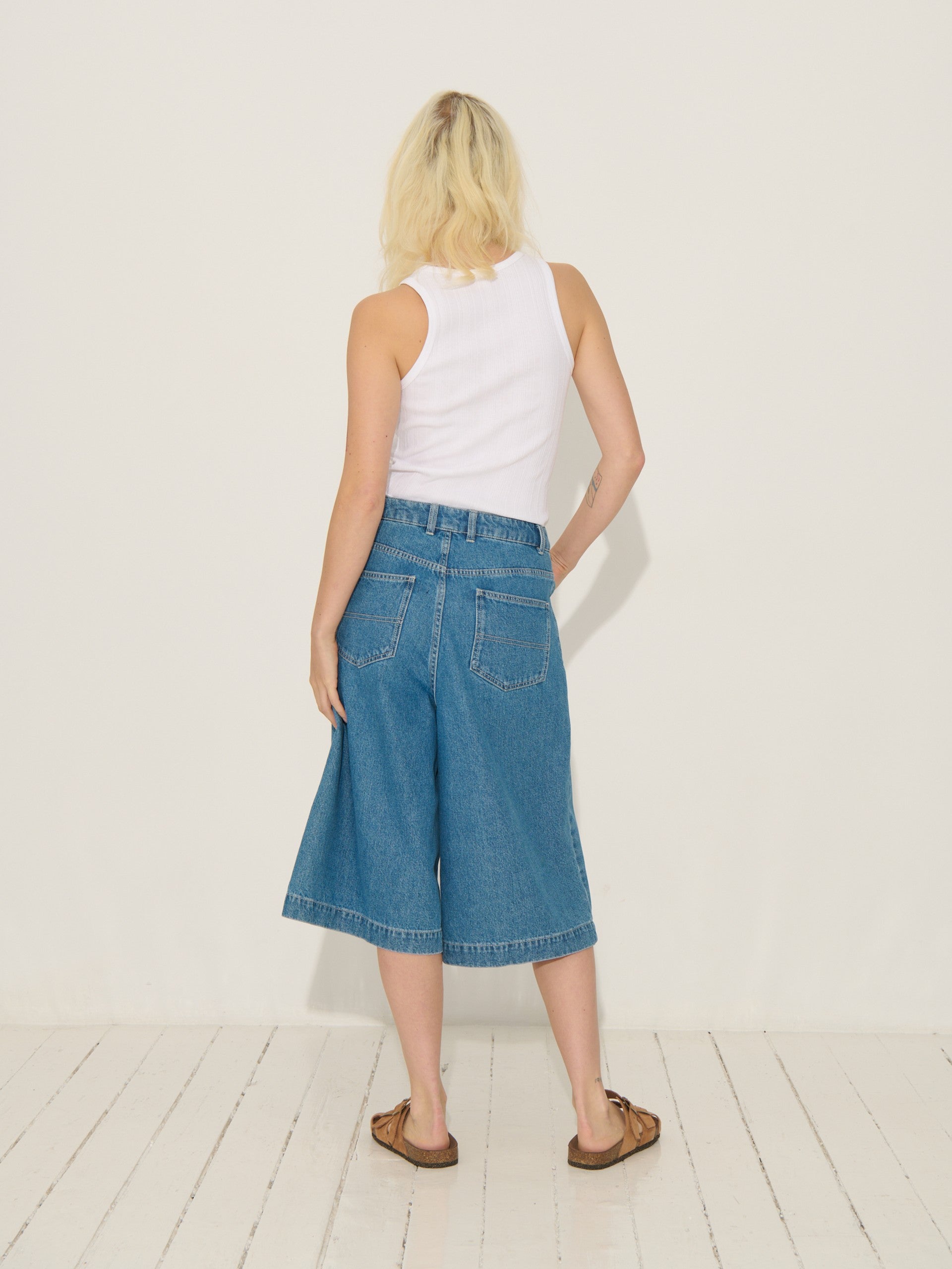 Bermudas Paga - Denim