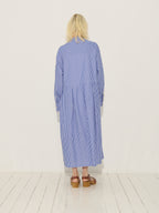Vestido Phara - Rayas Azules