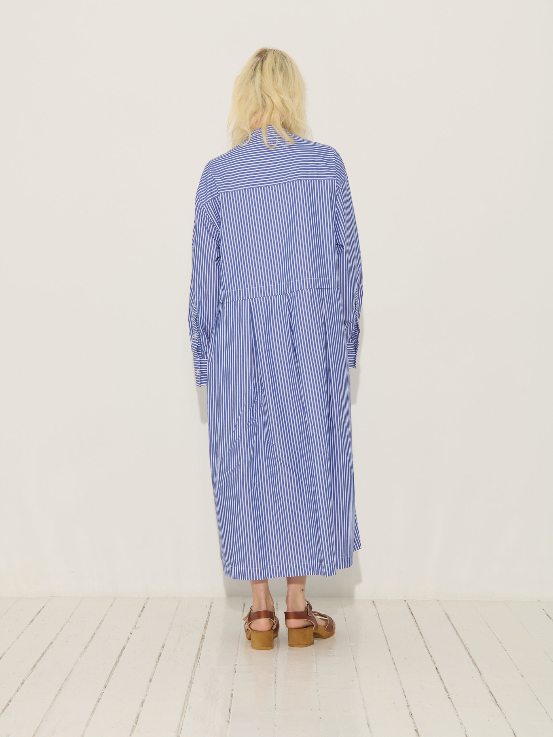 Vestido Phara - Rayas Azules