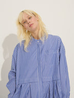 Vestido Phara - Rayas Azules