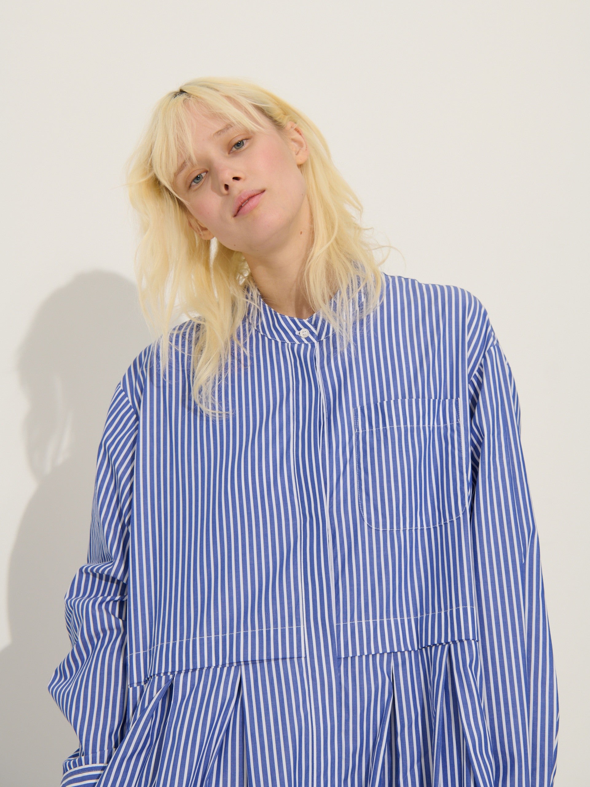 Vestido Phara - Rayas Azules