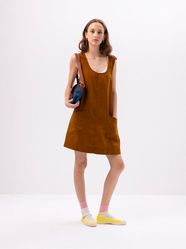 Patience Dress - Caramel