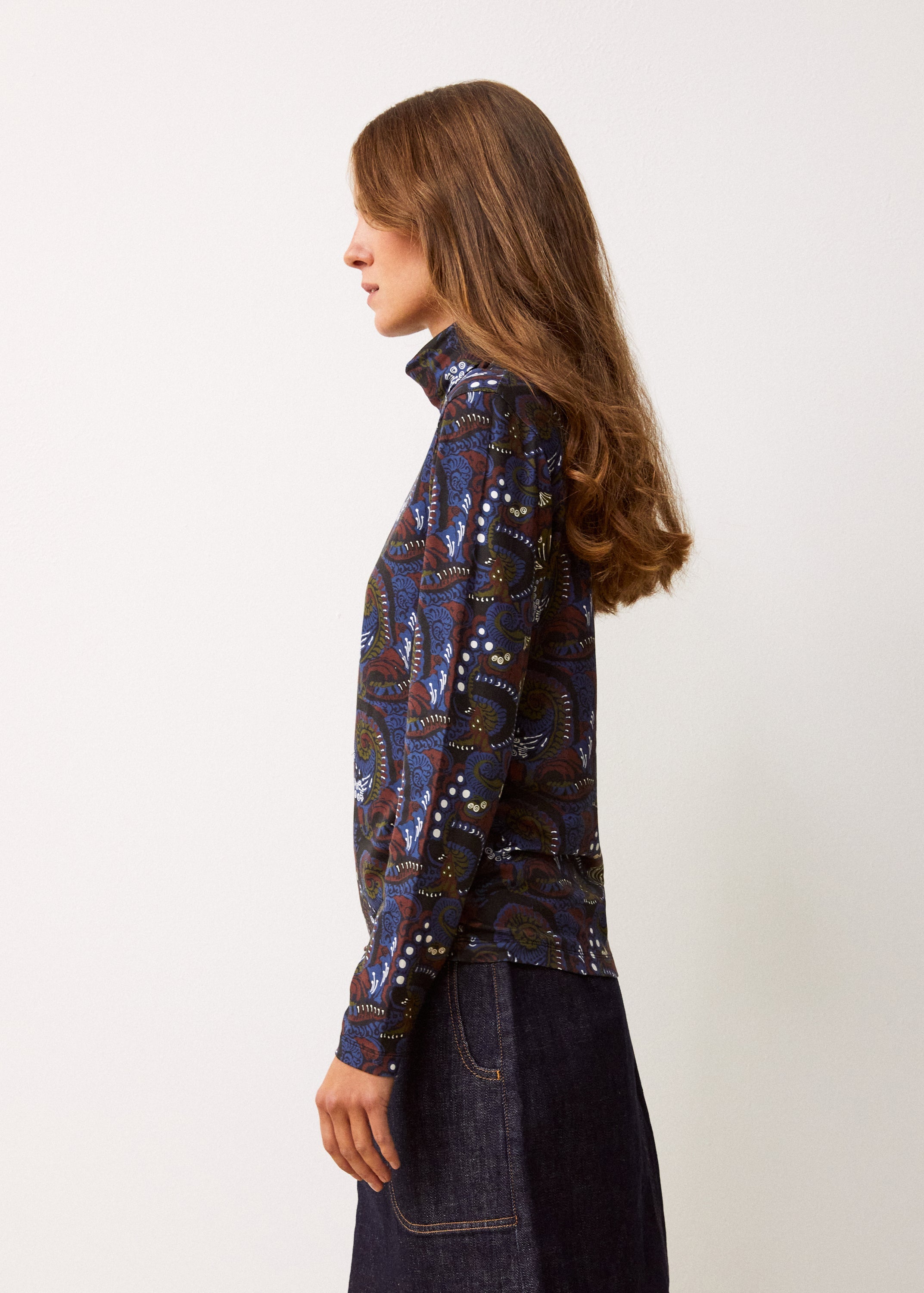 T-Shirt Elwire - Imprimé Cachemire - Femme