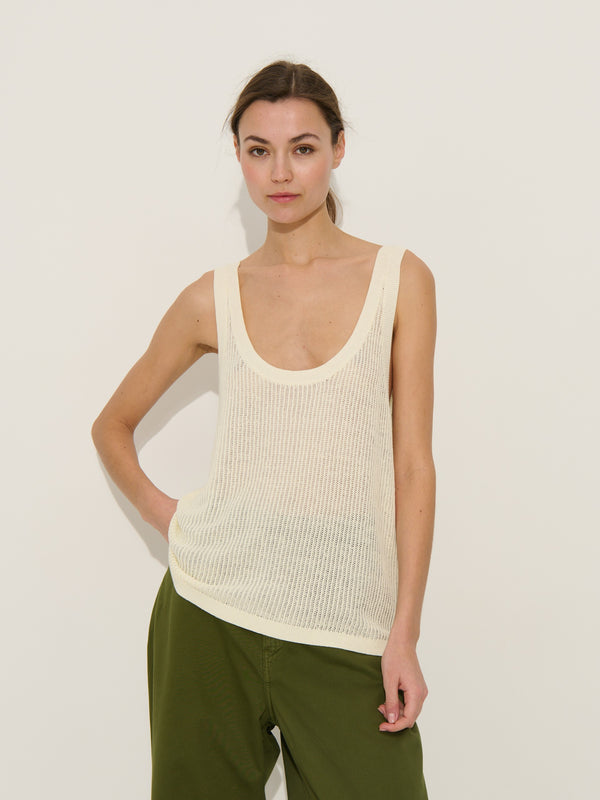 Pepina Top - Ivory