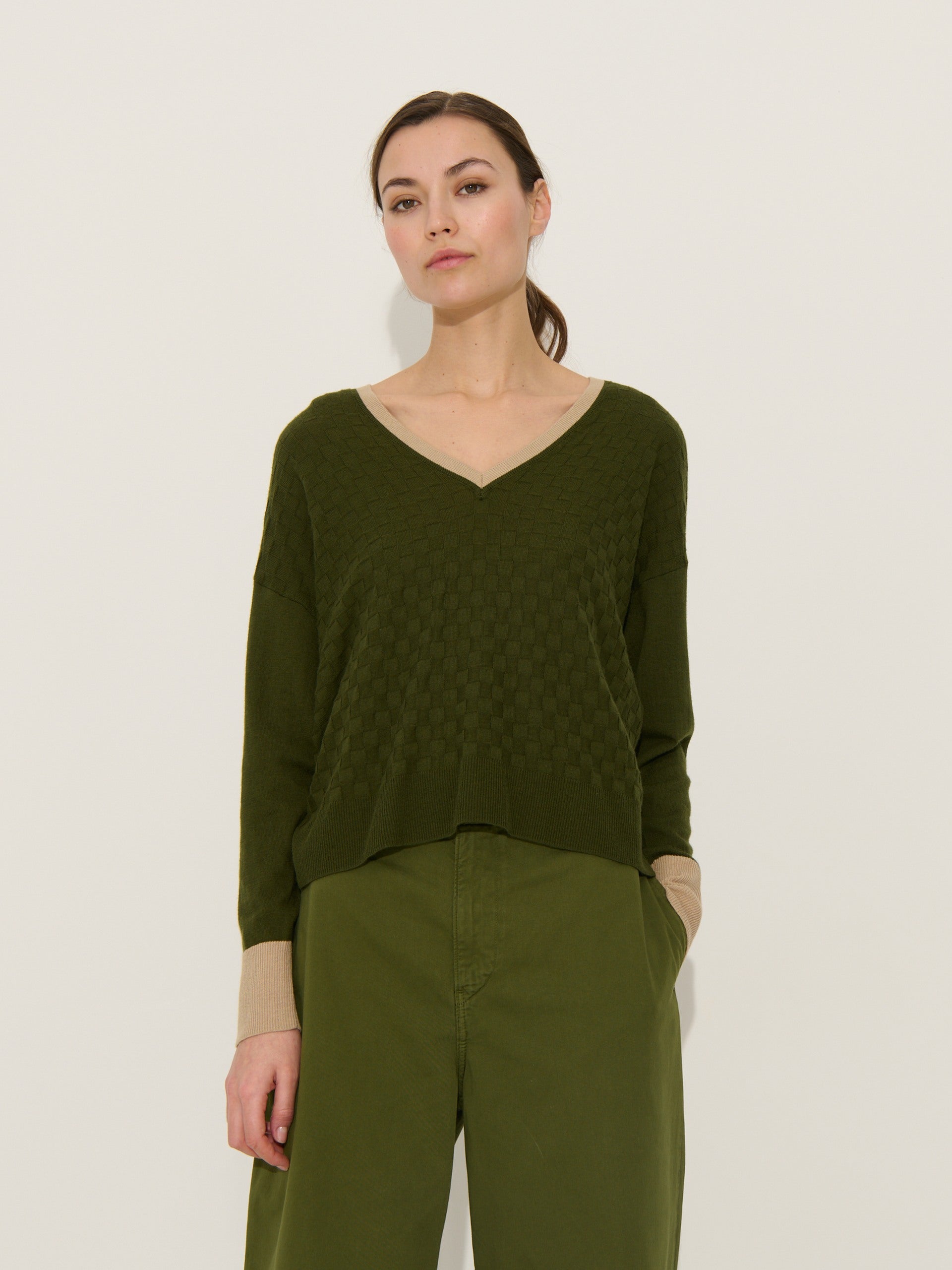 Patrice Sweater - Khaki
