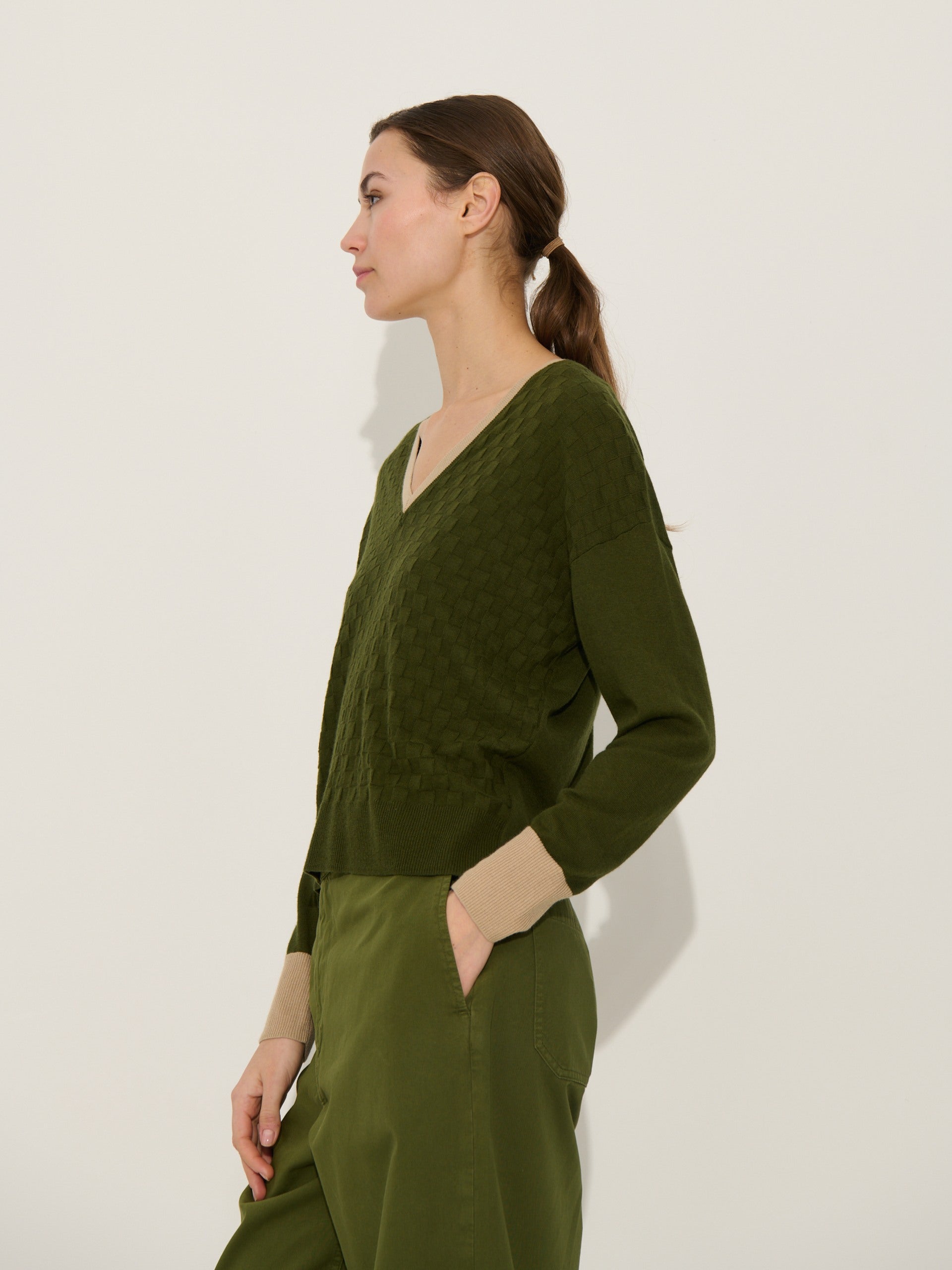 Patrice Sweater - Khaki