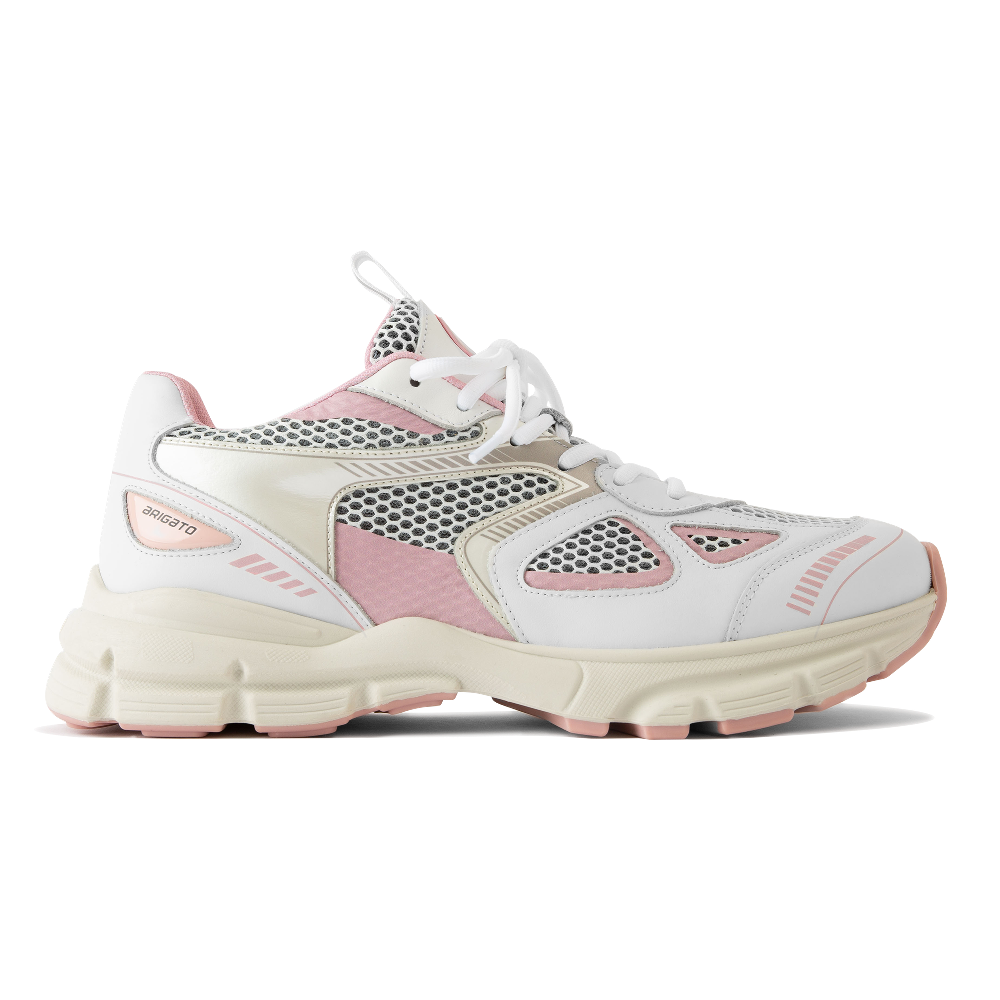 Corredor de maratón - Blanco/Rosa - Mujer