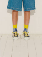 Tennis B79 Romy Pony Mesh - White-Navy