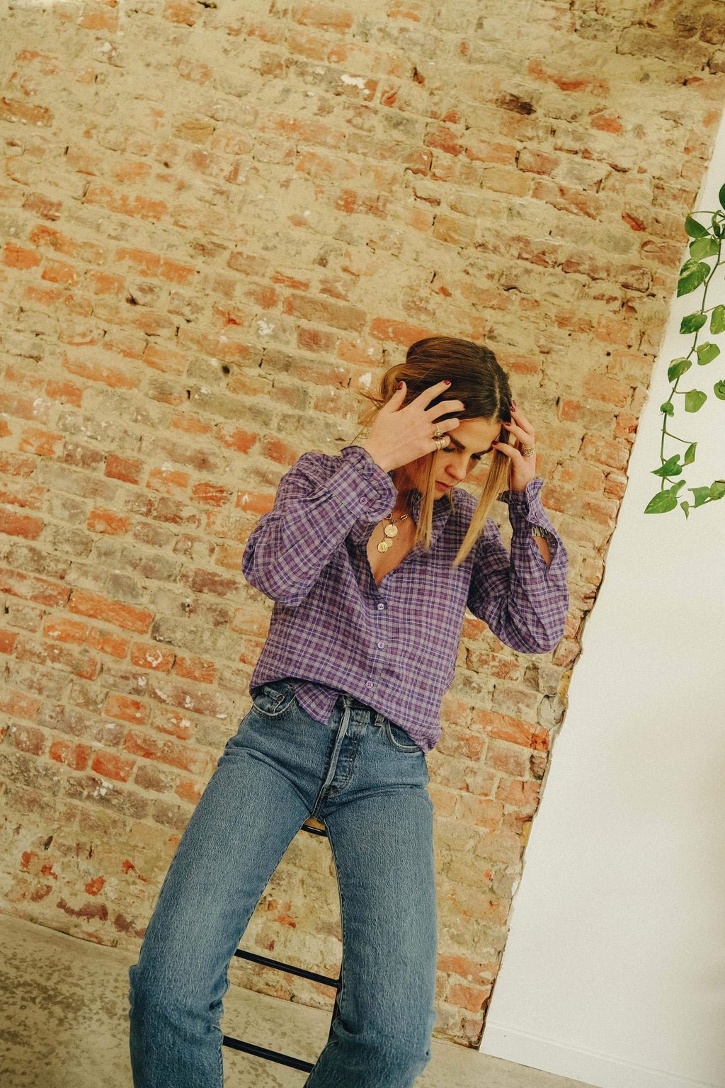 Blusa Mahaut Violeta