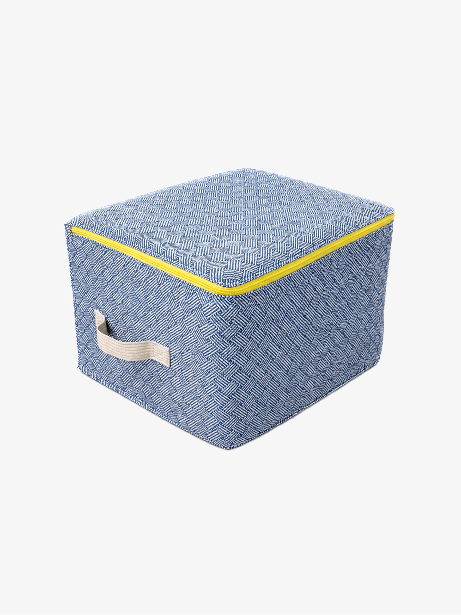 Estuche Casa Étnico M - Azul Marino
