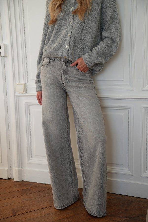 Jean À Paillettes Charlotte - Gris