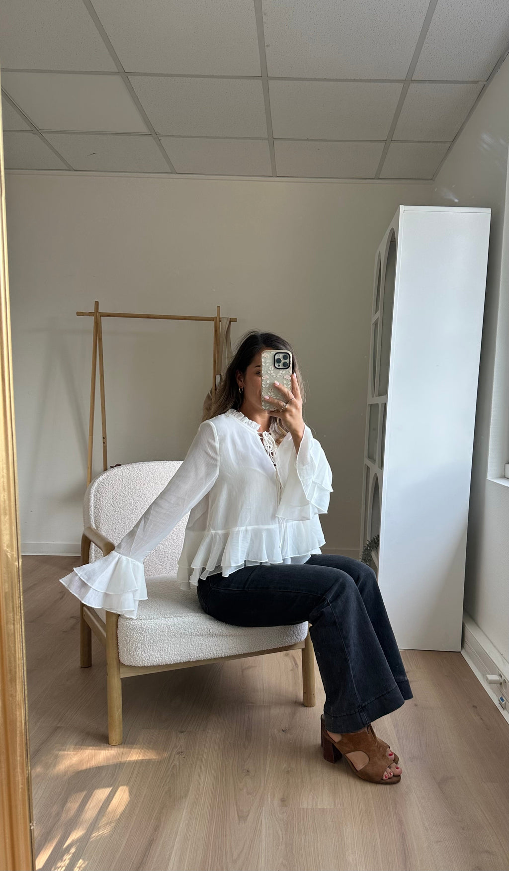 Blouse Aria Ecrue