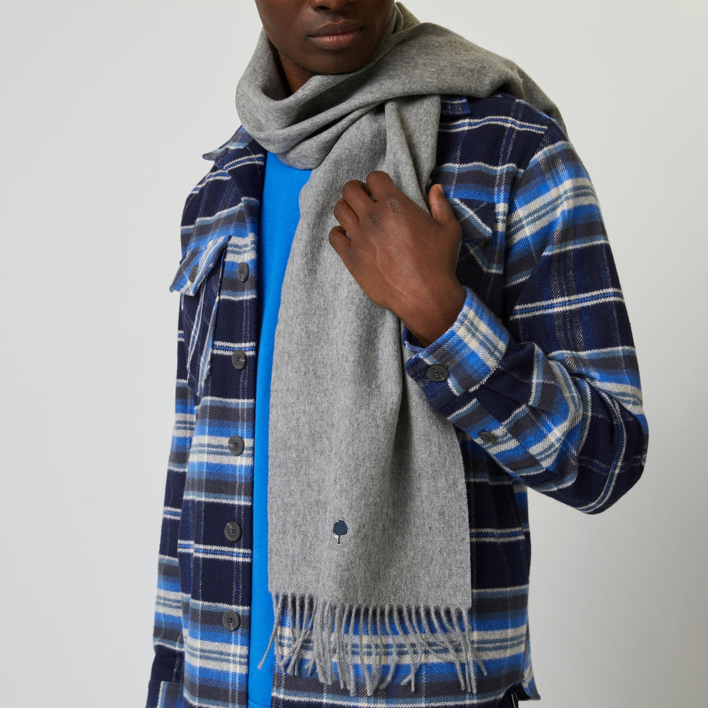 Grey Scarf - Men