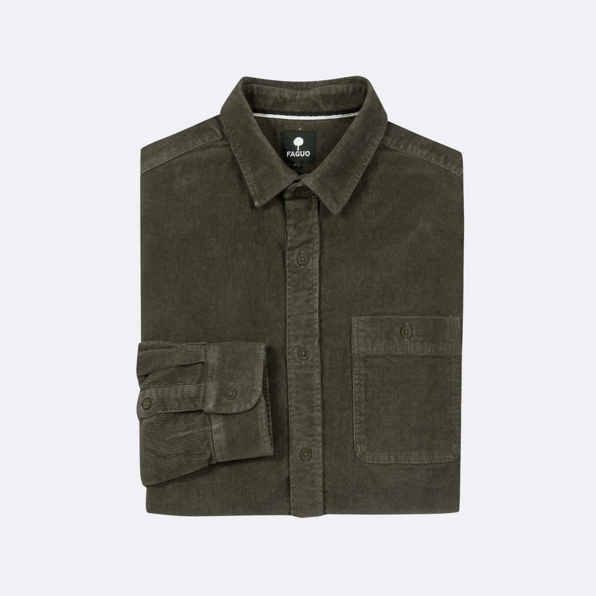 Camisa Caqui Oscuro Onca - Hombre