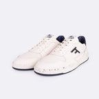 Ecru & Navy Alder Trainers - Unisex
