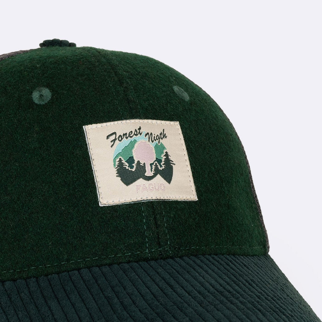 Casquette Vert Foncé Trucker Cap - Homme