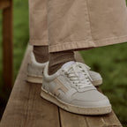Baskets Blanches & Écrues Hazel - Mixte