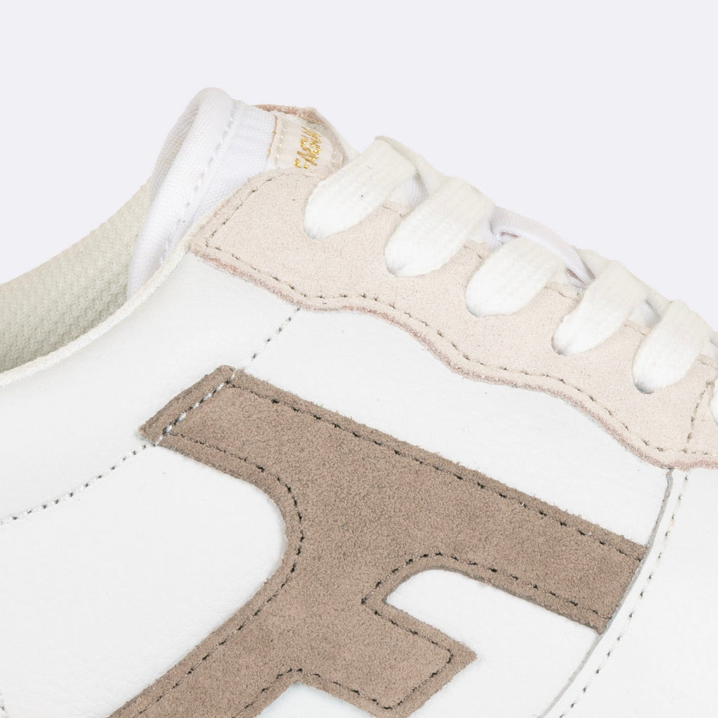 Zapatillas Blancas & Beige Hazel - Mujer