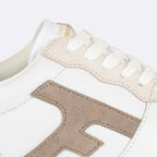 Zapatillas Blancas & Beige Hazel - Mujer