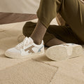 Zapatillas Blancas & Beige Hazel - Mujer