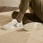 Zapatillas Blancas & Beige Hazel - Mujer