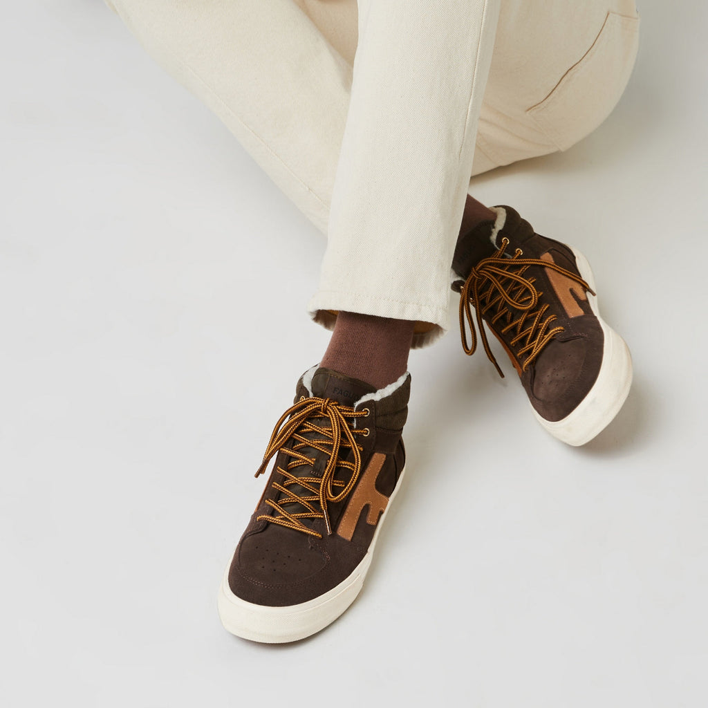 Walnut Mid Dark Brown Tennis Shoes - Unisex