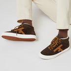 Walnut Mid Dark Brown Tennis Shoes - Unisex