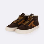 Walnut Mid Dark Brown Tennis Shoes - Unisex