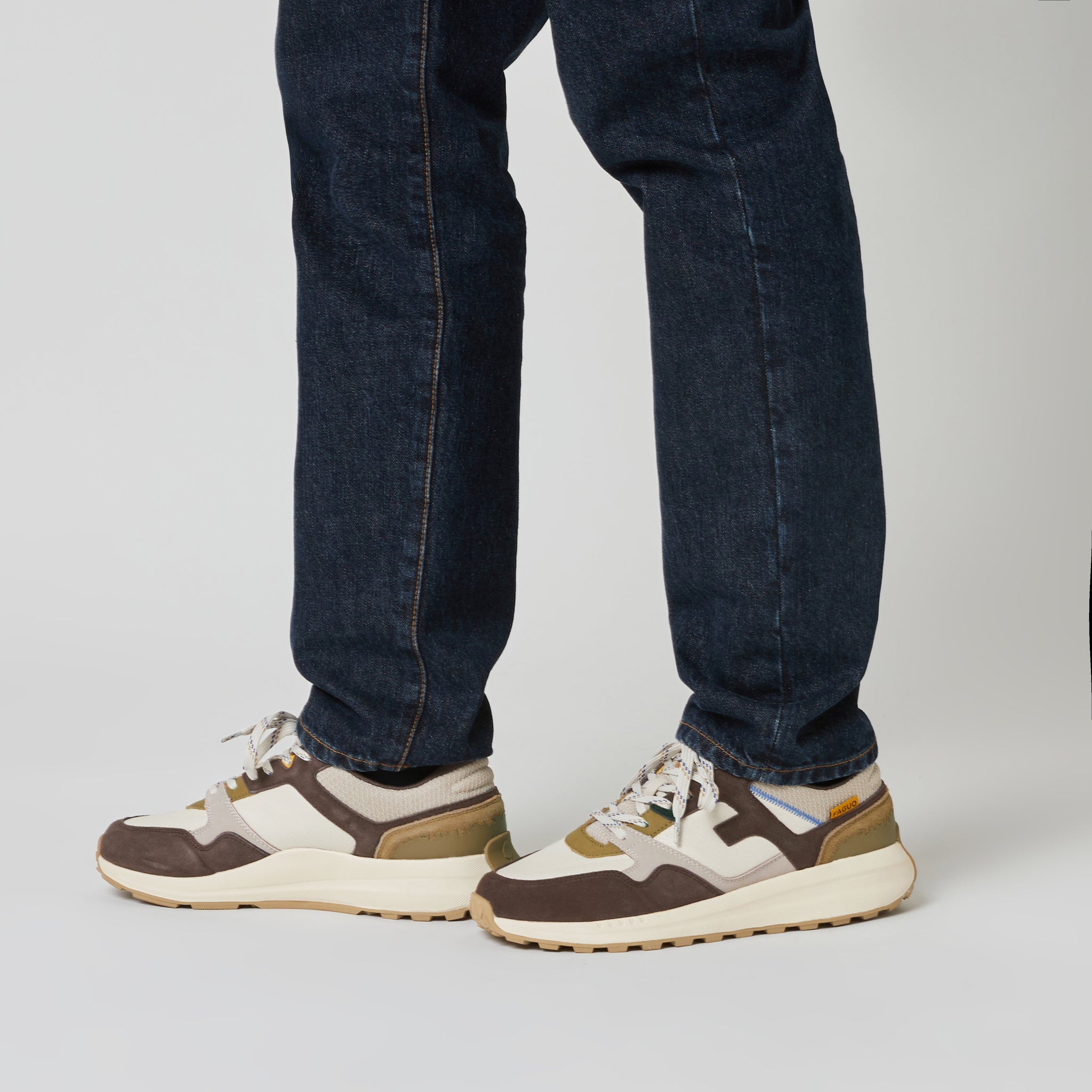 Zapatillas Running Crudas & Marrón Limwood - Unisex