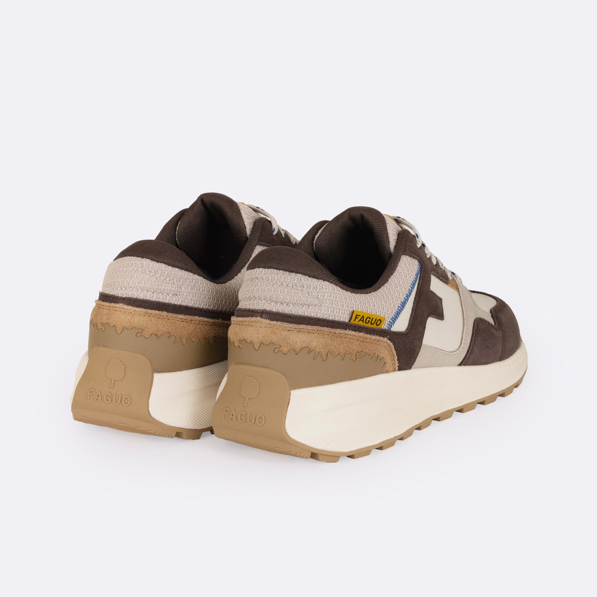 Zapatillas Running Crudas & Marrón Limwood - Unisex