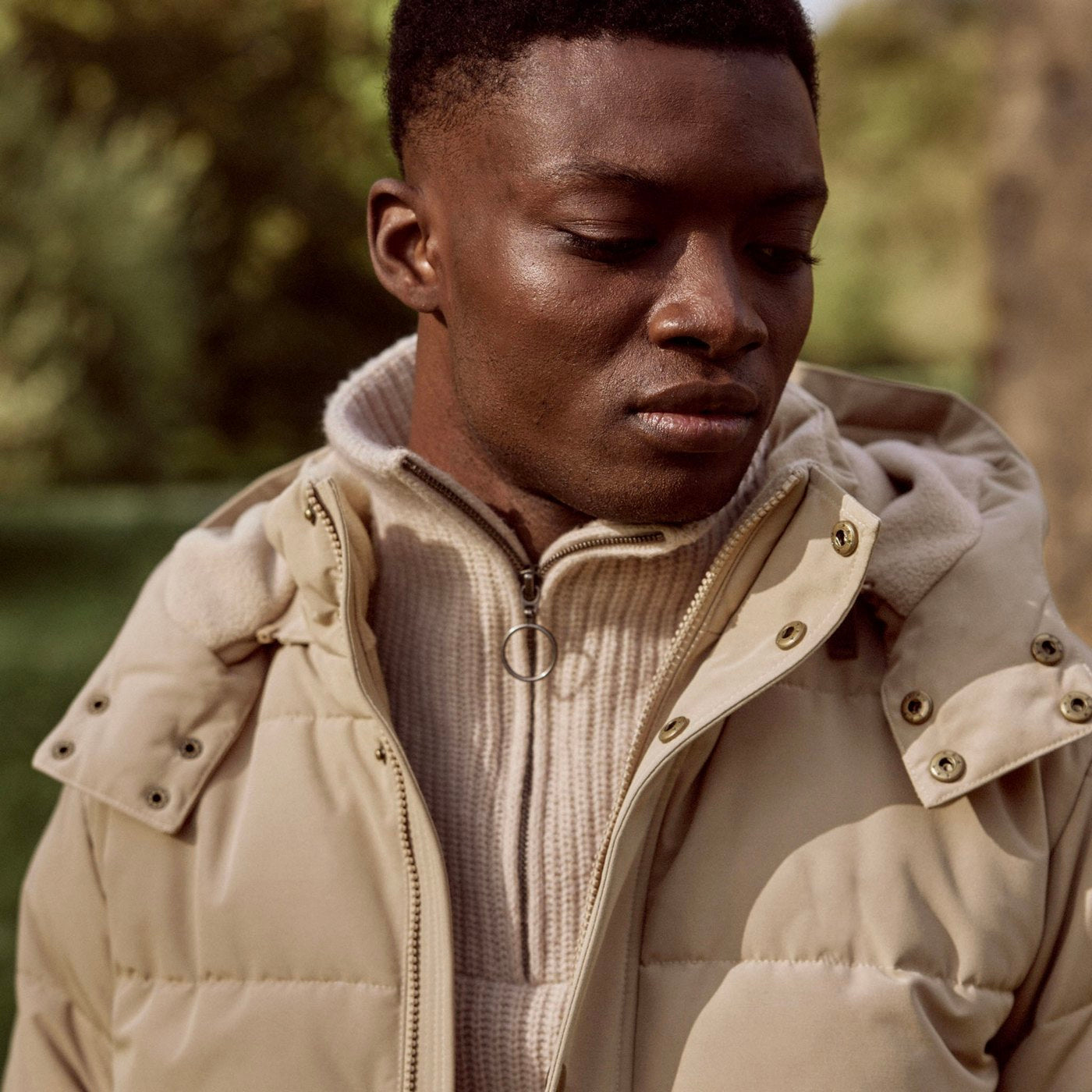 Doudoune Beige Clair Neuillay - Homme