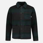 Dark Green & Grey Lorge Jacket - Men