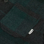 Dark Green & Grey Lorge Jacket - Men