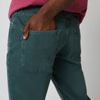 Jean Vert Denim Tapered - Homme
