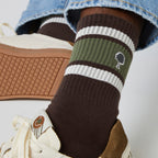 Chaussettes - Sport Socks X3 - Marron - Homme