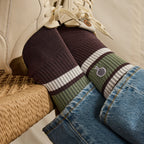 Chaussettes - Sport Socks X3 - Marron - Homme