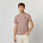 Faguo - T-Shirt Mc - Arcy - Rose - Homme